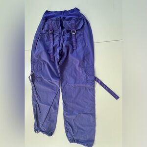 Zumba fitness cargo pants, purple, medium